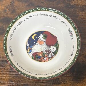 A Christmas Story Santa Serving Bowl